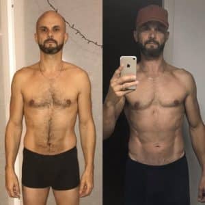 Transformation après coaching Alex Levand